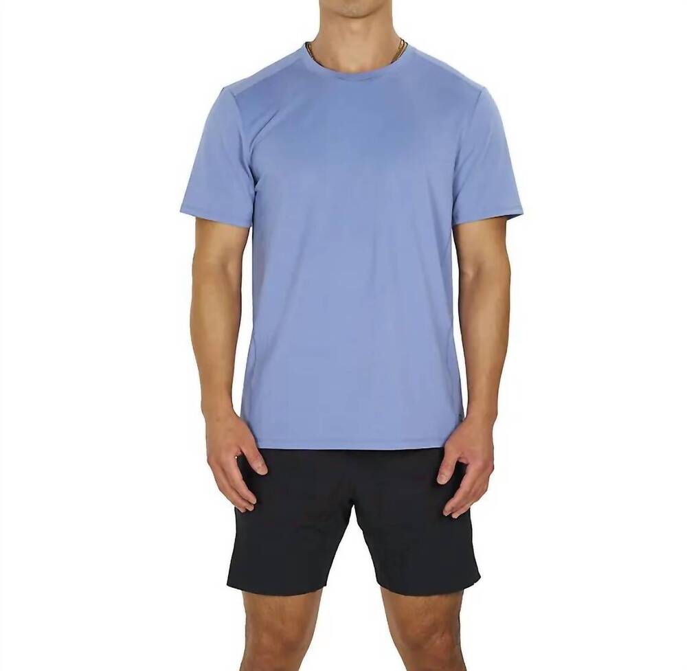 NEW ALWRLD altrn short sleeve tee in bluesteel